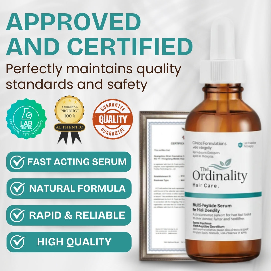 The Ordinality Multi-Peptide Hair Serum