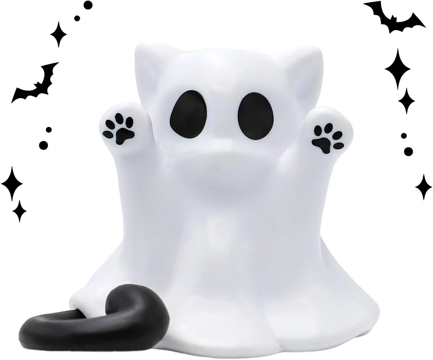 👻 Spooky Meets Cute: Halloween Ghost Statue – The Ultimate Desk Ornament! 👻