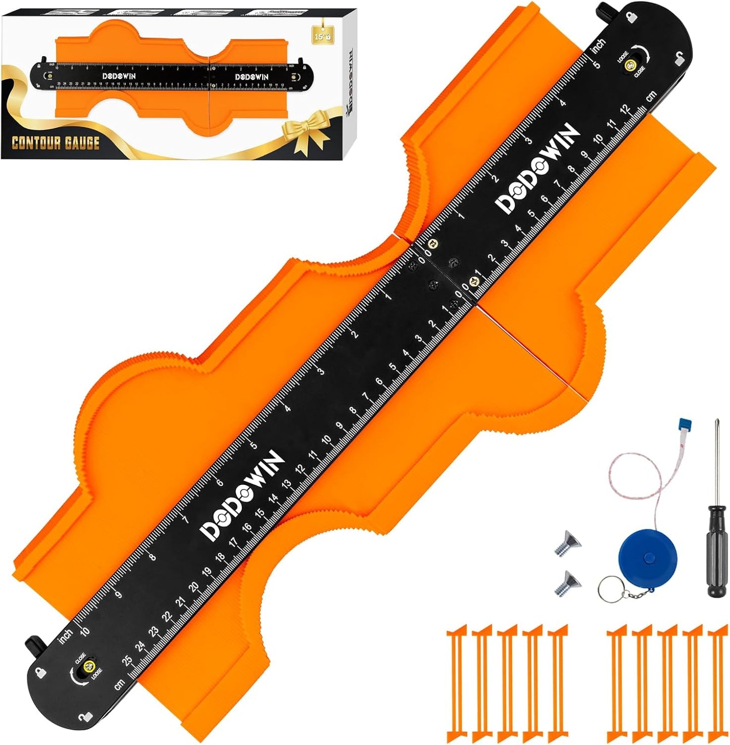 Connectable Contour Gauge - ❤️🎈 Mens Valentine's Day Gifts, Super Gauge Outline Shape Tool