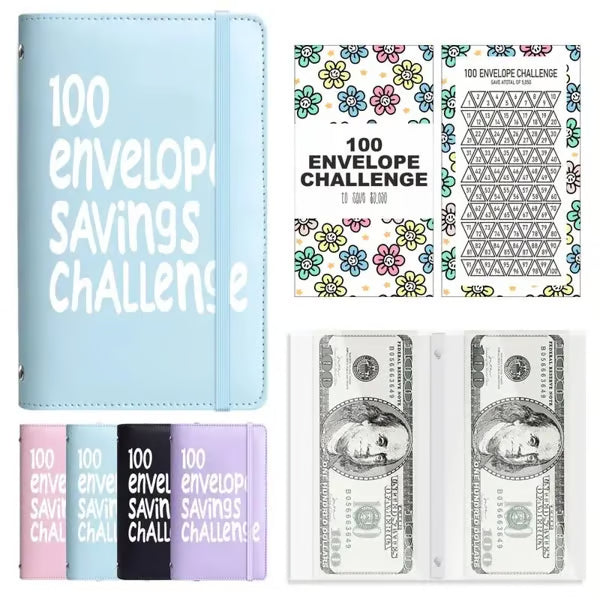 ✉️100 Envelope Savings Challenge Book