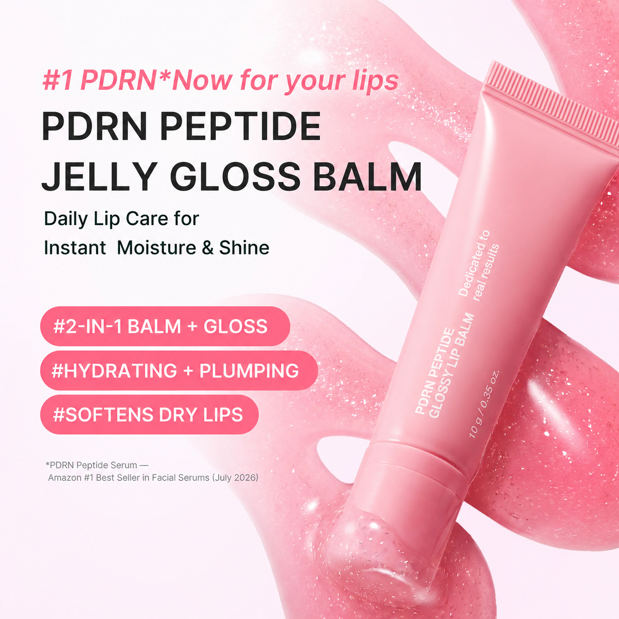 PDRN Peptide Plumping Glossy Lip Balm