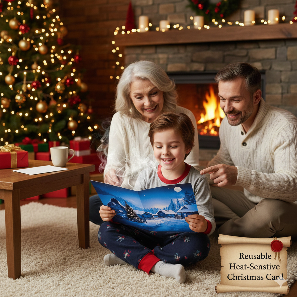 🔥Hot Sale 49% off 🌟 Christmas Specials - Heat-Sensitive Christmas Card