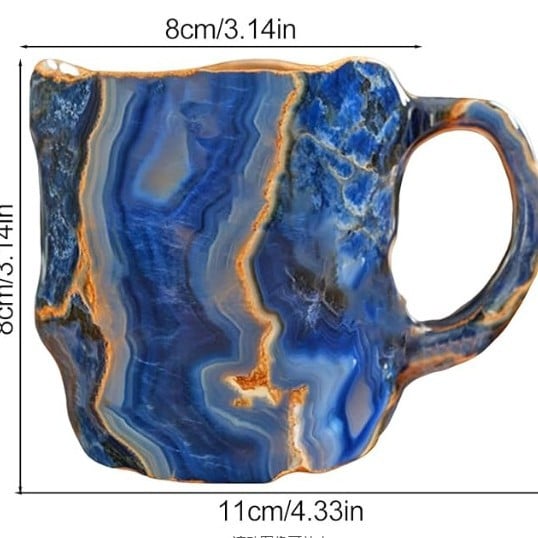 💛 Last day 45% OFF 🎁2025 New Mineral Crystal Coffee Mugs