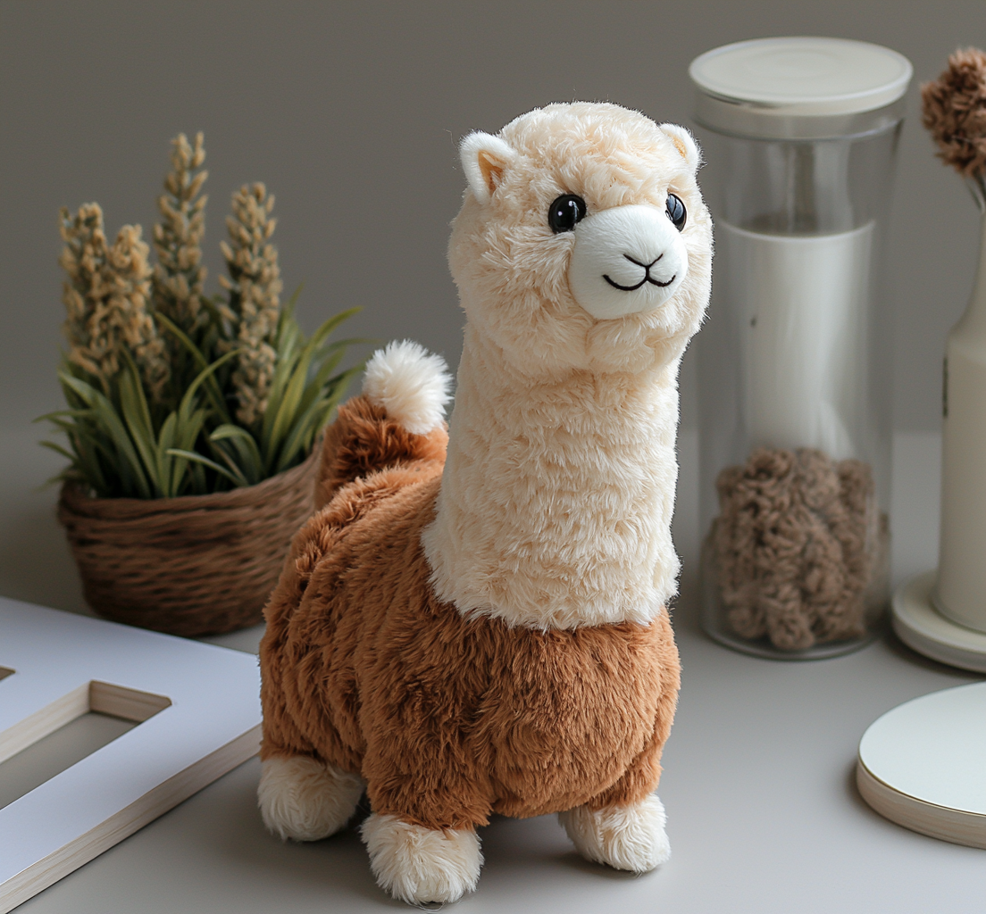 🟢🦙Alupi- My Cuddly Robot Alpaca