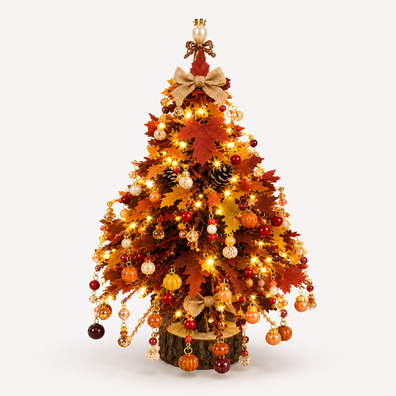 🎄DIY Beaded Christmas Tree Kit – 🎅Create Your Own Sparkling Holiday Decoration