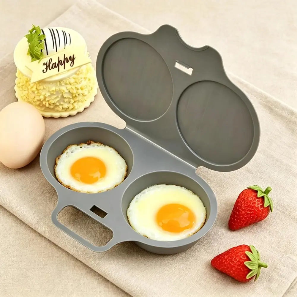 Easy‑To‑Clean Microwave Omelette Maker, Multifunctional Egg Poacher 🍳