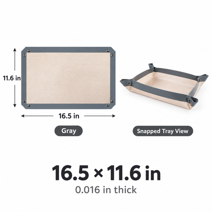 🍪 SnapNest™ 2-in-1 Snap-Up Baking Tray Mat