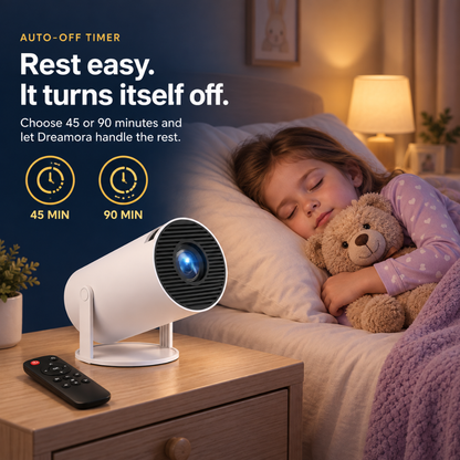 ODALIT™ Smart Storytime Projector for Kids – Big-Screen Reading, Bedtime Stories & Family Fun