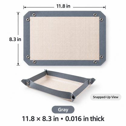 🍪 SnapNest™ 2-in-1 Snap-Up Baking Tray Mat
