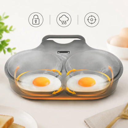 Easy‑To‑Clean Microwave Omelette Maker, Multifunctional Egg Poacher 🍳