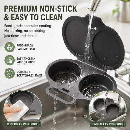 Easy‑To‑Clean Microwave Omelette Maker, Multifunctional Egg Poacher 🍳