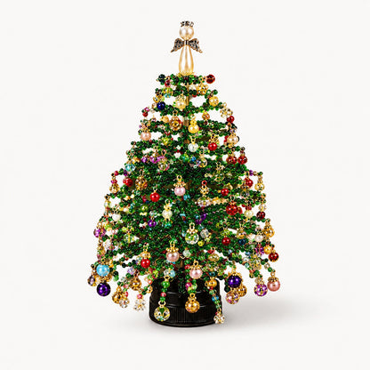 🎄DIY Beaded Christmas Tree Kit – 🎅Create Your Own Sparkling Holiday Decoration