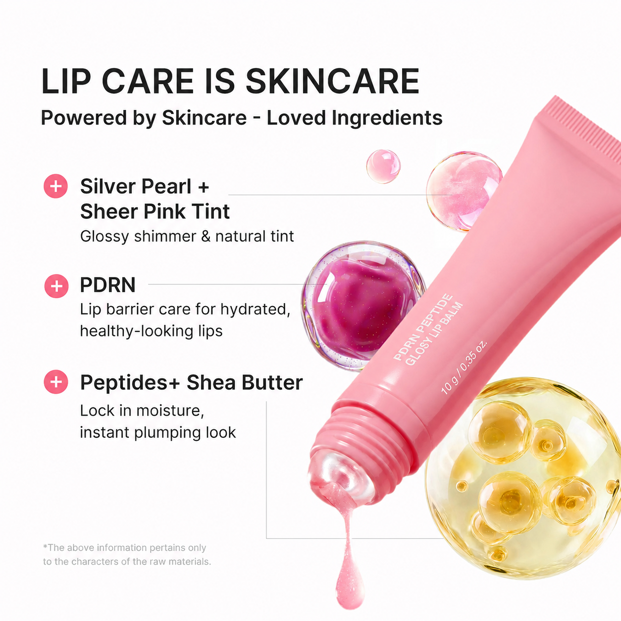 PDRN Peptide Plumping Glossy Lip Balm