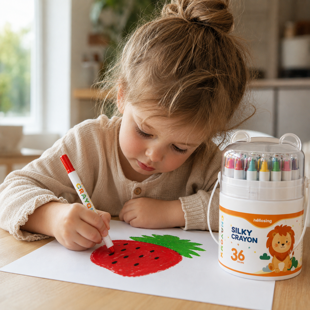 Seurico™ Jumbo Silky Crayons