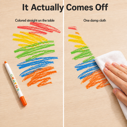Seurico™ Jumbo Silky Crayons