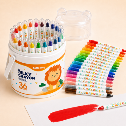 Seurico™ Jumbo Silky Crayons