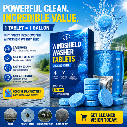 Windshield Washer Tablets