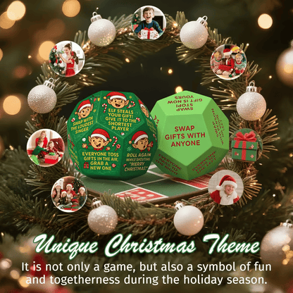 🔥Hilarious Christmas Gift Exchange Party GameDice