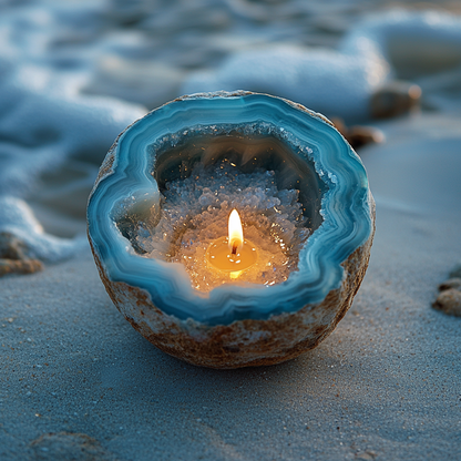 🟢Last day: 45% off  2025 New Aura Crystal Candle
