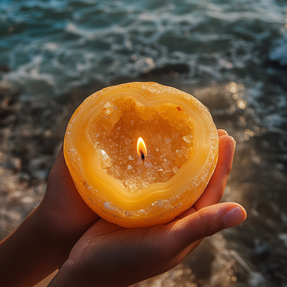 🟢Last day: 45% off  2025 New Aura Crystal Candle