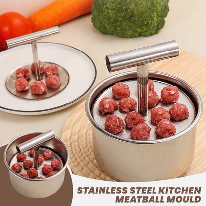 ⚡Kitchen Stainless Steel Meatball Mould