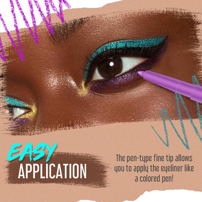 12 Color Waterproof Eyeliner Pen Set