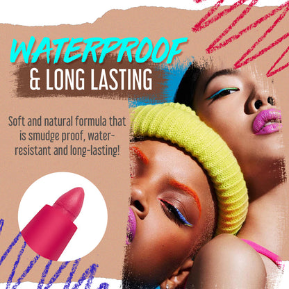 12 Color Waterproof Eyeliner Pen Set