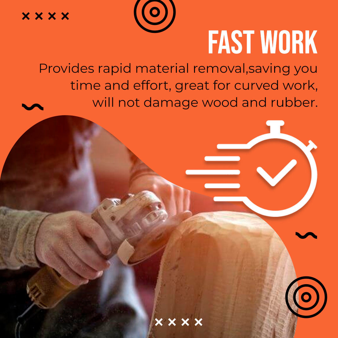 12-Teeth Wood Shaping Disc