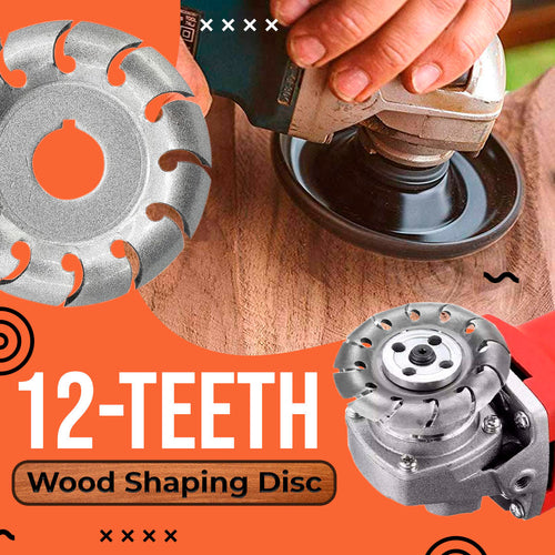 12-Teeth Wood Shaping Disc