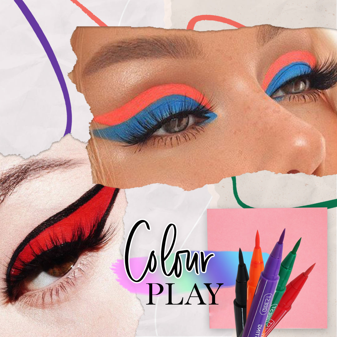 12 Color Waterproof Eyeliner Pen