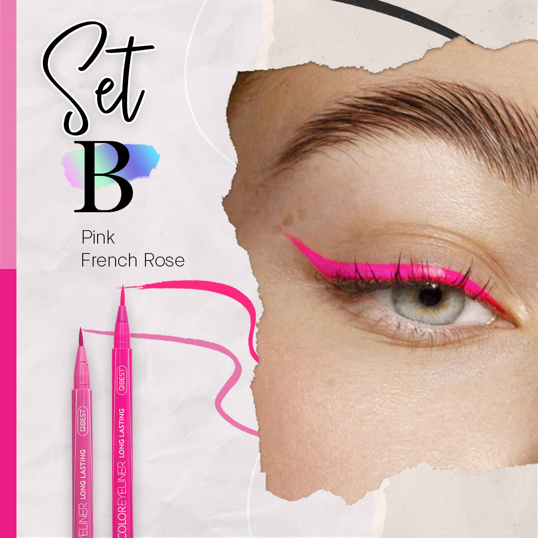 12 Color Waterproof Eyeliner Pen