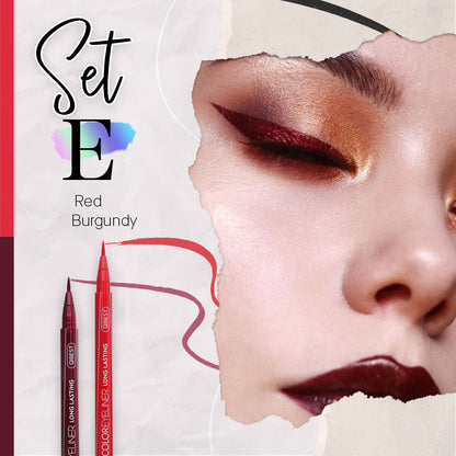 12 Color Waterproof Eyeliner Pen