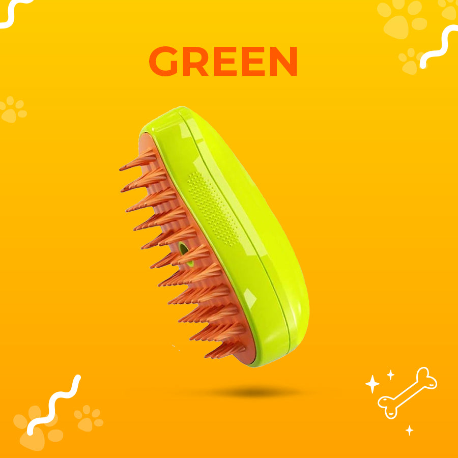 🟢Pet Grooming Steam Brush