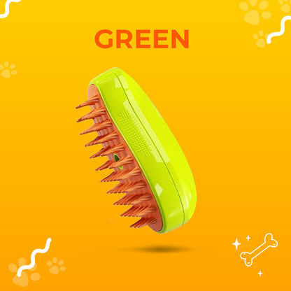 🟢Pet Grooming Steam Brush